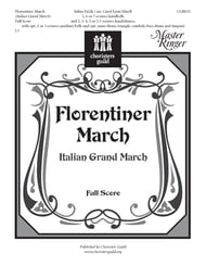 Florentiner March Handbell sheet music cover Thumbnail